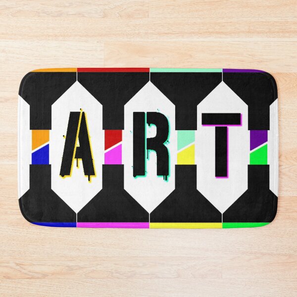 Item preview, THE WORD ART DRIPPING HIGHLIGHTER ART TYPOGRAPHIC DESIGN IN MULTICOLORS designed and sold by Jane Holloway.