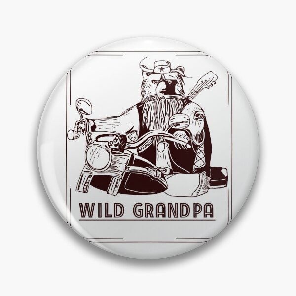 Item preview, Cool bear on a motorbike . Wild grandpa  designed and sold by Sitenkovamary.
