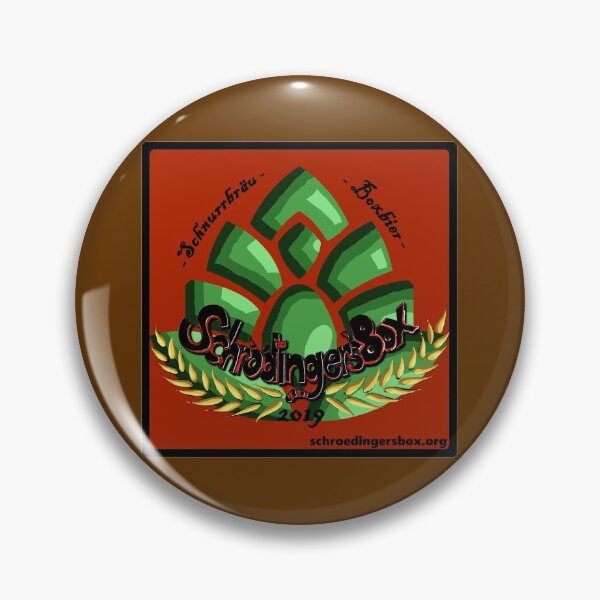 Schnurrbräu Boxbier - 'das flüssige Gold' Version 5 Button