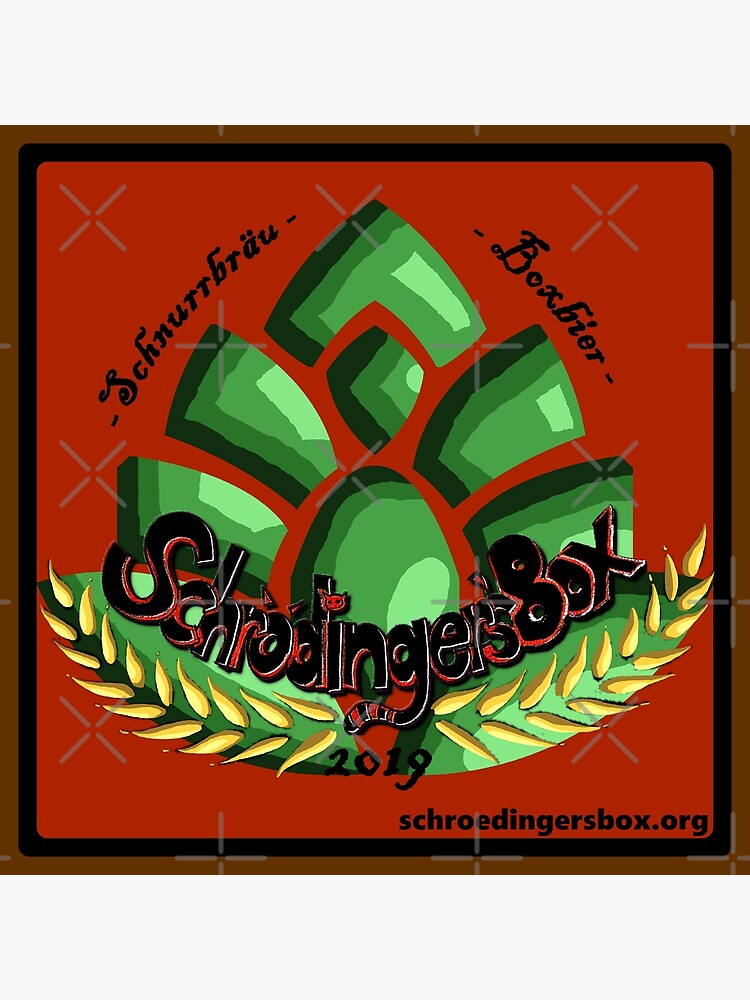Thumbnail 3 von 3, Poster, Schnurrbräu Boxbier - 'das flüssige Gold' Version 5 designt und verkauft von Boxcats.