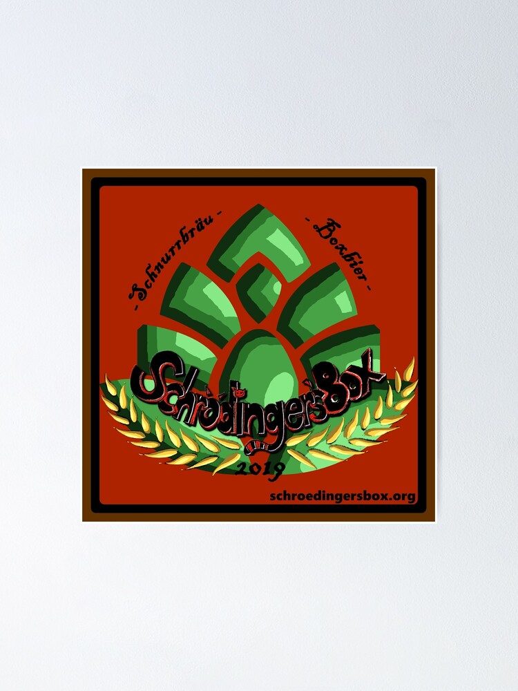 Thumbnail 1 von 3, Poster, Schnurrbräu Boxbier - 'das flüssige Gold' Version 5 designt und verkauft von Boxcats.