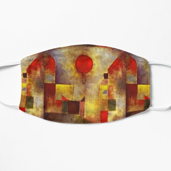 Paul Klee. Red Balloon. 1922. Swiss artist. Flat Mask