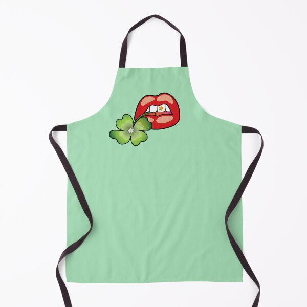Item preview, RUNAWAY STEPH Design Red Luckiest Clover Mouth Classic T-shirt designed and sold by RunawaySteph.