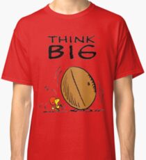 Woodstock Peanuts Think Big Classic T-Shirt