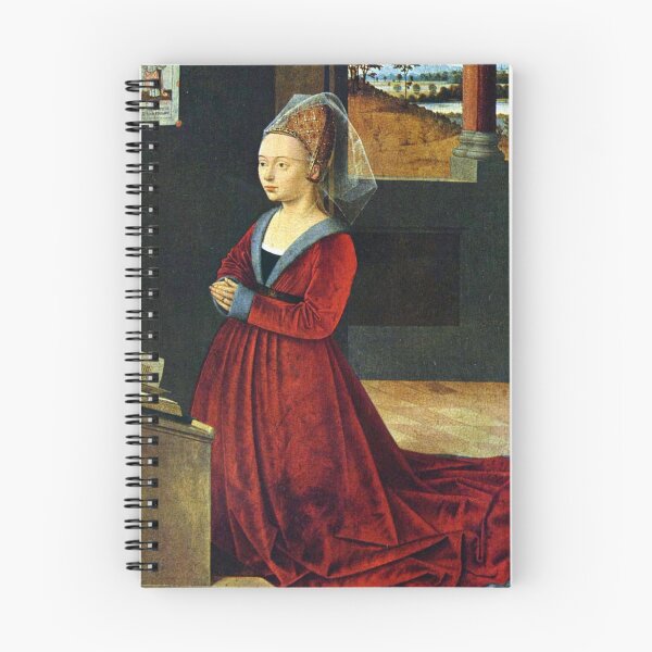 Item preview, Kniende Stifterin Detail - Petrus Christus - c1460 designed and sold by CrankyOldDude.