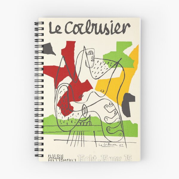 Item preview, Le Corbusier Exhibition poster designed and sold by DejaVuStudio.