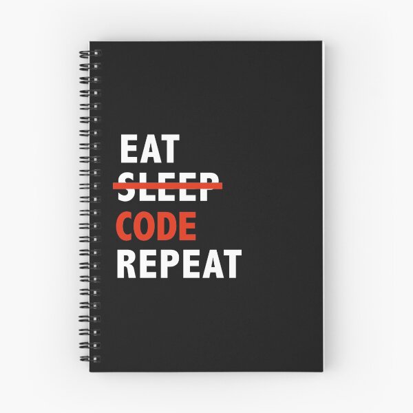 Item preview, Eat No Sleep Code Repeat Computer Science Nerd Geek designed and sold by losttribe.