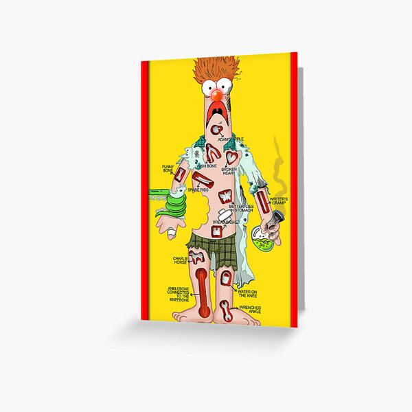 Beaker Operation Greeting Card