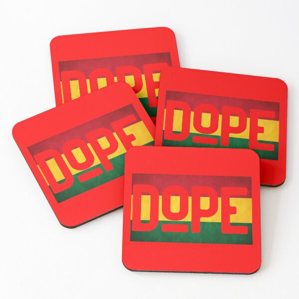 Item preview, DoPE rasta color flag designed and sold by lovesuperkarma.