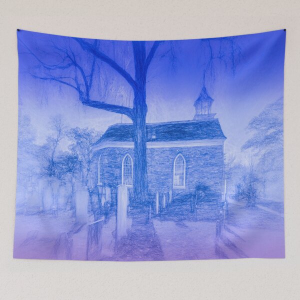 Item preview, Old Dutch Church Sleepy Hollow Art designed and sold by Londonimages.