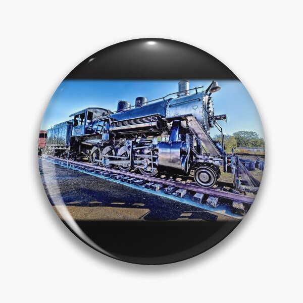 Item preview, Number Nineteen - Frisco, Texas Locomotive Vibrant Metallic Colors designed and sold by Warren Paul Harris.