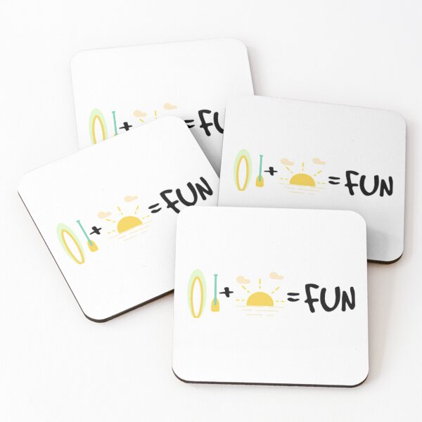 Item preview, SUP + Sunset = Fun designed and sold by EqualsFun.