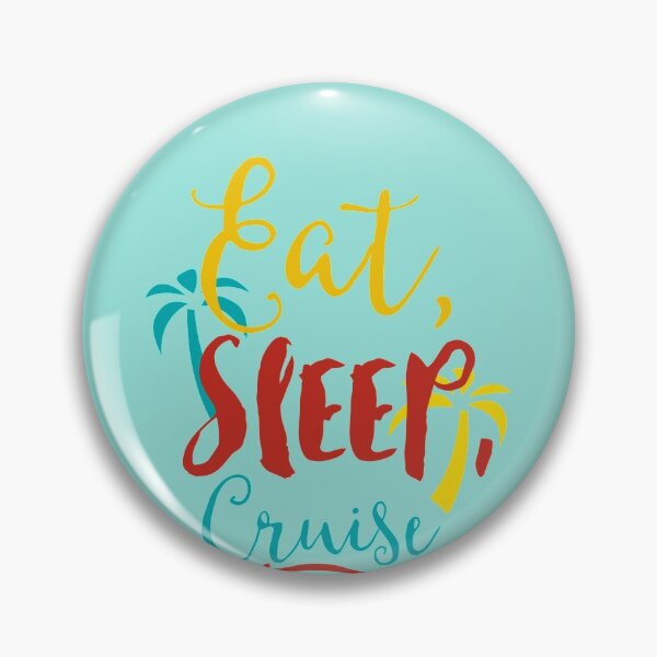 Artikelvorschau, Eat Sleep Cruise Repeat entworfen und verkauft von yasminer07.