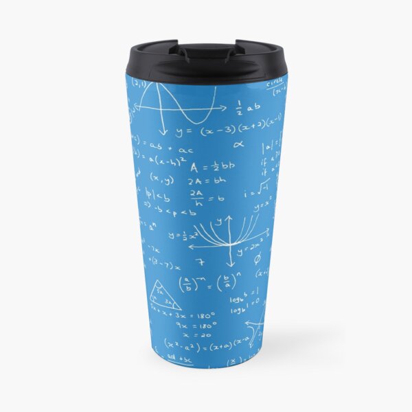 Algebra Math Sheet 2 Travel Coffee Mug