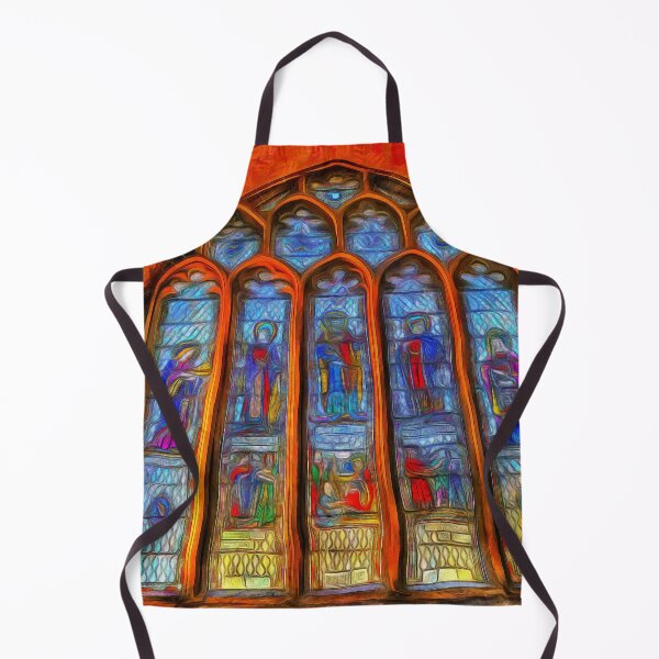 Item preview, Stained Glass Van Gogh designed and sold by Londonimages.