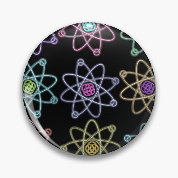 Item preview, Gold - Silver Atomic Structure pattern designed and sold by theimagezone.