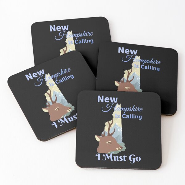 Item preview, New Hampshire is Calling I Must Go Design designed and sold by Paula Helit.