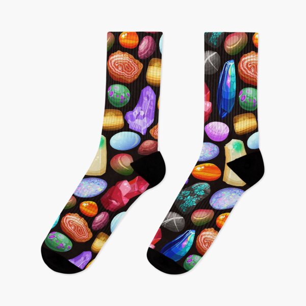 Item preview, Colorful Realistic Rock and Crystal Pattern designed and sold by parazitgoodz.