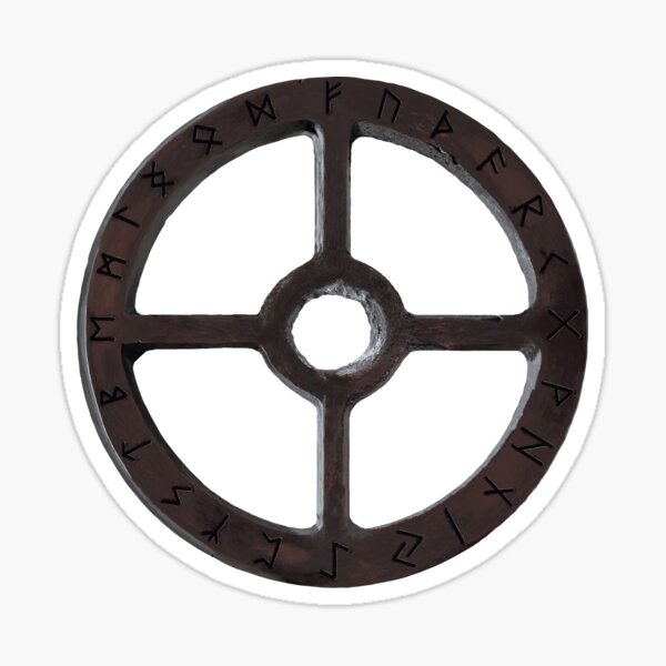 Sunwheel Sticker