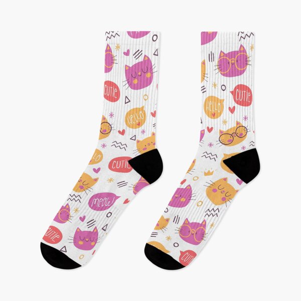 Item preview, Cute Hand Drawn Cat Pattern designed and sold by parazitgoodz.