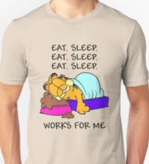 Garfield Eat Sleep Unisex T-Shirt