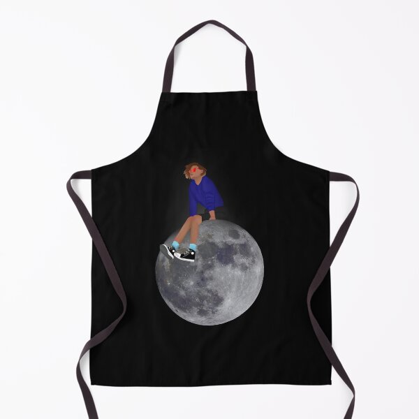 Item preview, Girl sitting on the moon designed and sold by WAVE Store.