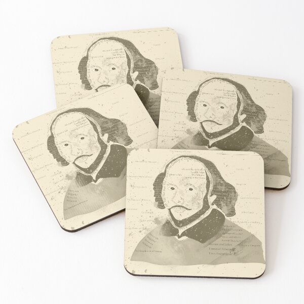 Item preview, Vintage Portrait of William Shakespeares designed and sold by famenxt.