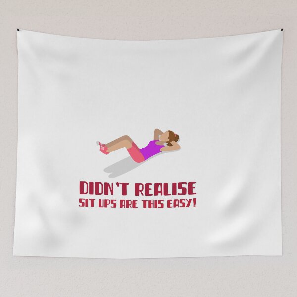 Item preview, Didn’t realise sit ups are this easy!  designed and sold by Got-Ya-Bak.