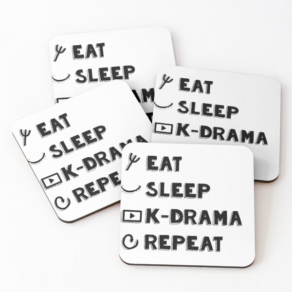Item preview, eat, sleep, k-drama, repeat designed and sold by bluevea.