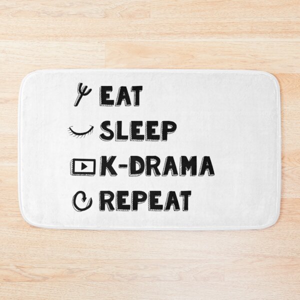 Item preview, eat, sleep, k-drama, repeat designed and sold by bluevea.