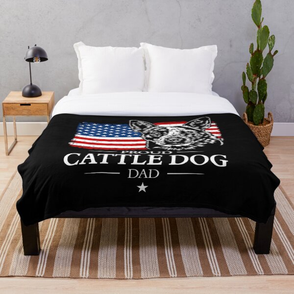 Item preview,  Dog lovers and / or breeders. Cattle dog with American flag. designed and sold by dogarts.