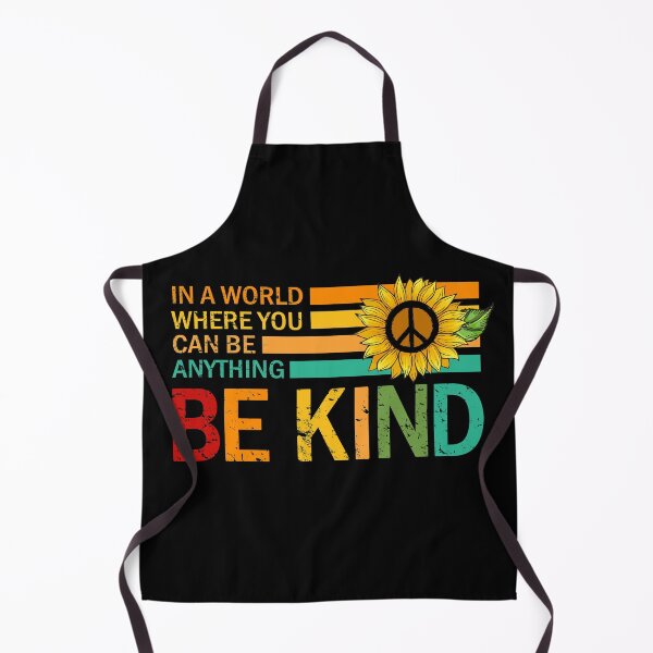 Item preview, Retro Style Sunflower Colorful Be Kind designed and sold by WildHoneyDesign.