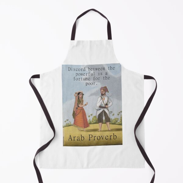 Item preview, Discord Between The Powerful - Arab Proverb designed and sold by CrankyOldDude.