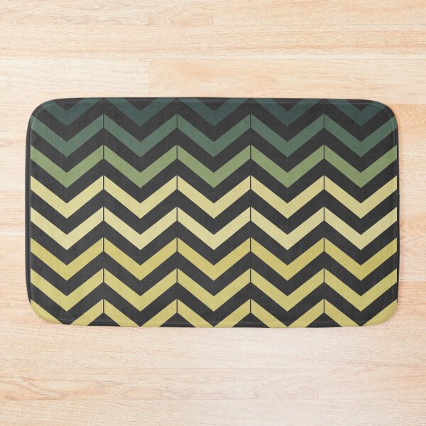Item preview, Small yellow and green waves designed and sold by Raspberry-Cat.