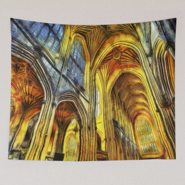 Item preview, Bath Abbey Vincent Van Gogh designed and sold by Londonimages.