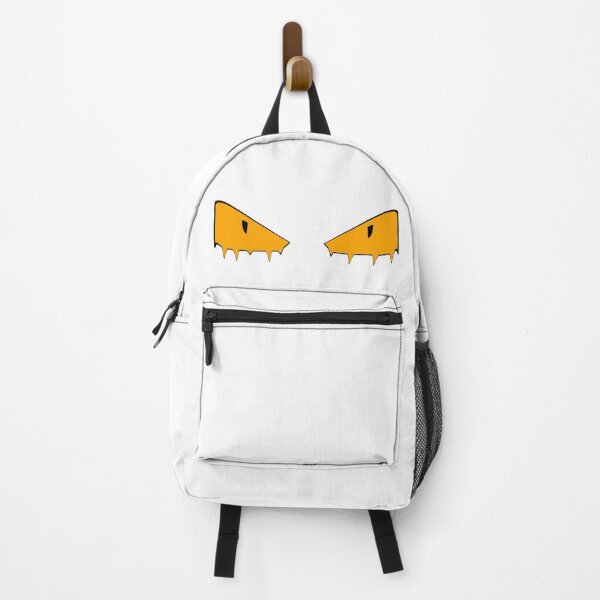 Fendi Allover Logo Print Backpack with Monster eyes 