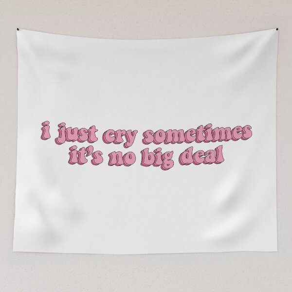 Item preview, i just cry sometimes designed and sold by hannahdroke.