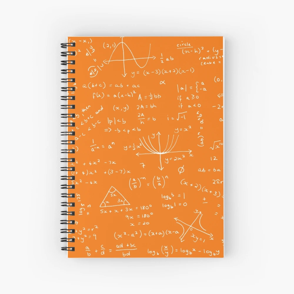 Math Notebook, Mathematics is the cheapest science Spiral Notebook for  Sale by Demétrio Creativity