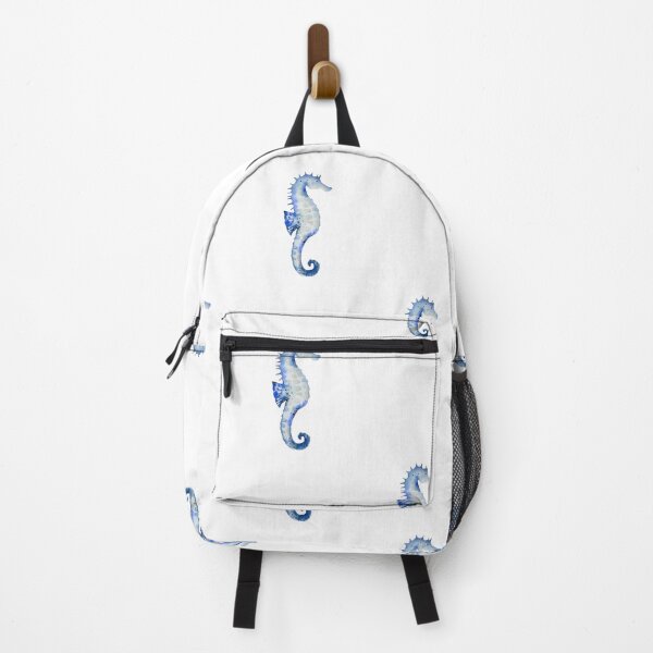 Item preview, Seahorse watercolour pattern designed and sold by artbyasolo.
