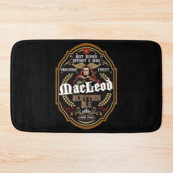 Item preview, Connor MacLeod Scottish Ale Label designed and sold by Alema Art.