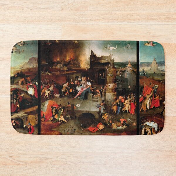 Item preview, Triptych of the Temptation of St. Anthony by Hieronymus Bosch designed and sold by BulganLumini.