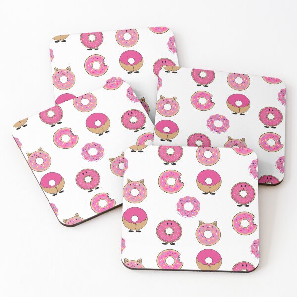 Item preview, Donut cute sticker pack  designed and sold by cathelkav.