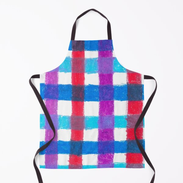 Item preview, Blue red purple checkered pattern designed and sold by lion-house.