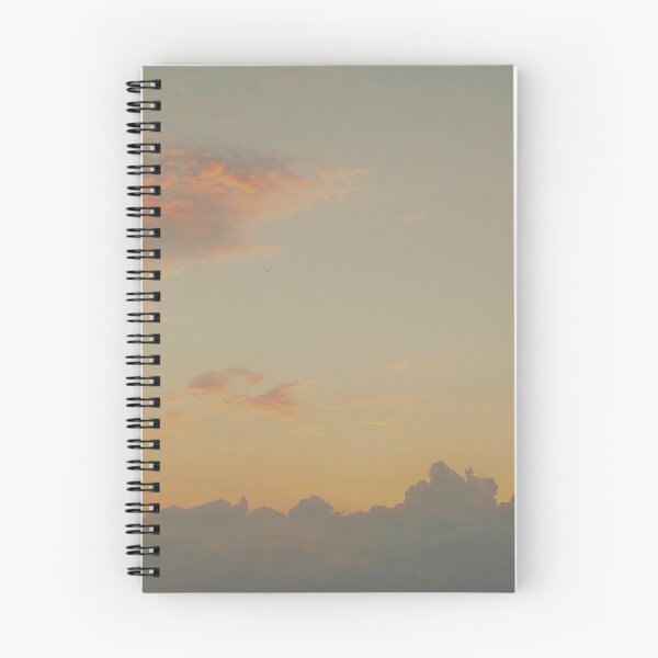 Item preview, Pink and white cloudy sunset designed and sold by PrakritiPrints.