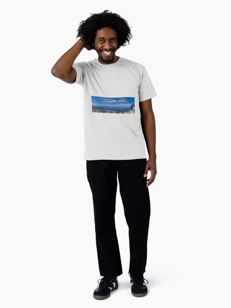 Thumbnail 3 of 4, Premium T-Shirt, Tenerife Los Gigantes panorama designed and sold by SteveEveritt.
