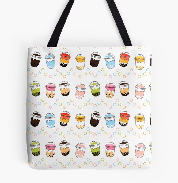 Bubble Tea Tote, AOP Tote Bag, Boba Tea Tote, Boba Tote, Boba Fanatic, –  littlepaperies