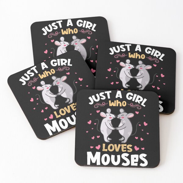 Item preview, Just a Girl who loves Mouses designed and sold by Hananiah Merch.