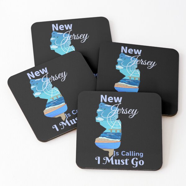Item preview, New Jersey is Calling I Must Go Design designed and sold by Paula Helit.