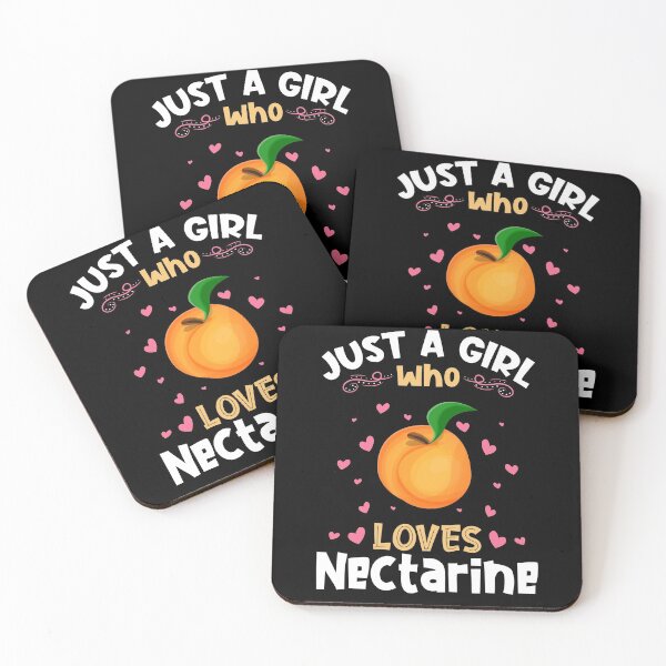 Item preview, Just a Girl who Loves Nectarine designed and sold by Hananiah Merch.