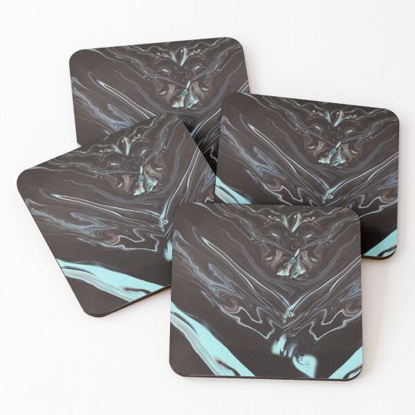 Item preview, Black galaxy type abstract  designed and sold by aesthytics.